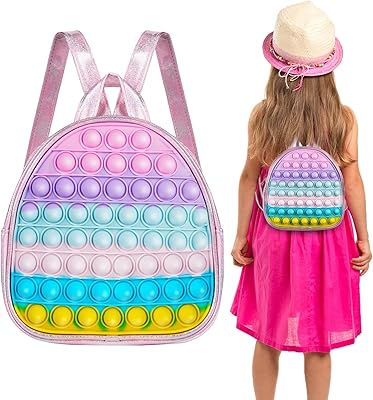 Van Blue Petit Pop Fidget Design Pop Backpack for Girls of Preschool, Pop Pop Fidget Pop Festival, Birthday Party Gift for children with ADHD and stress.. Discover the perfect shopping balance at DIAYTAR NIGERIA with competitive prices and prompt delivery.