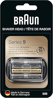 Braun 92B black spare razor head compatible with razors.. With DIAYTAR Nigeria, your wishlist becomes reality, fast.