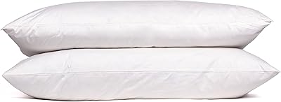 Sweet Home Collection Divest pillow and goose feathers, 400 luxury threads, King size (2) white batch.. Your ultimate shopping destination, DIAYTAR NIGERIA combines extensive selection with affordable shipping.