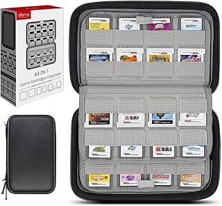 Storage case for Sisma 64 game card holder for Nintendo 3DS DS - Black game cartridges - Black.. Nigeria's most loved e-commerce platform delivers affordable shopping solutions to your doorstep.