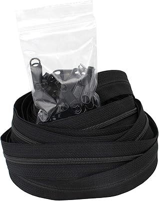 Roller chain with black zipper YKK #5 - 10 meters and 25 non -lockable cursors - Made in the United States.. Nigeria's most diverse e-commerce platform delivers quality and affordability to your doorstep in 5-8 days.