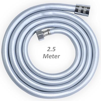 Rubik flexible shower hose in anti-tuning PVC and heat resistant, universal replacement resistant to tangles and leaks (2.5 m).. Experience shopping satisfaction with DIAYTAR NIGERIA's vast selection and nationwide delivery service.