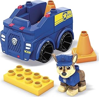 Mega Bloks Paw Patrol Chase Patrol Construction Kit with 1 Chase figurine, 10 blocks and special parts, Toy gift box for 3 years and more.. DIAYTAR NIGERIA brings the marketplace to your home with budget-friendly prices and nationwide delivery.