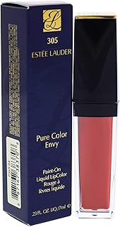 Estee lauder pure color envy paint on liquid lipstick - 305 patently peach pour femme, 0,23 oz.. DIAYTAR NIGERIA brings the marketplace to every Nigerian home with affordable prices and quick delivery.