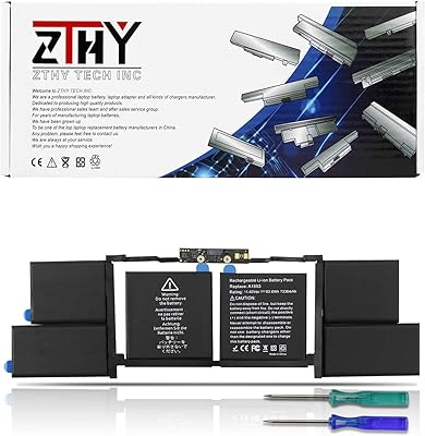 Zthy a1953 batterie d'ordinateur portable pour macbook pro 15\" touch bar a1990 emc 3215 3359 bto cto mi 2018 2019 mv902ll/a mv912ll/a mv922ll/a mv932ll/a mv942ll/a mv952ll/a mv962ll/a mv972ll/a mv902b/a mv912b/a.. DIAYTAR NIGERIA combines the largest product selection with affordable prices and reliable delivery.