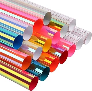 Permanent vinyl sheets 3D htv runt, package of 17, 14 3D 12x12 stickers for cricut machine and 3 transfer bands for permanent vinyl.. DIAYTAR NIGERIA revolutionizes online shopping with competitive prices and reliable 5-8 day delivery.