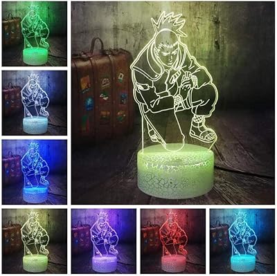 3D LED night light Nara Shikamaru Cole Naruto, False night light 3D remote control, Children's birthday table lamp Christmas anniversary.. Experience the convenience of boundless shopping with DIAYTAR NIGERIA's vast selection and quick delivery.