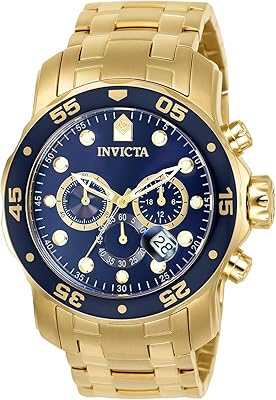 18 -carat gold -plated chronograph watch from the pro divert 0073 collection for men with links with links.. DIAYTAR NIGERIA makes quality accessible with low prices and reliable 5-8 day nationwide delivery.