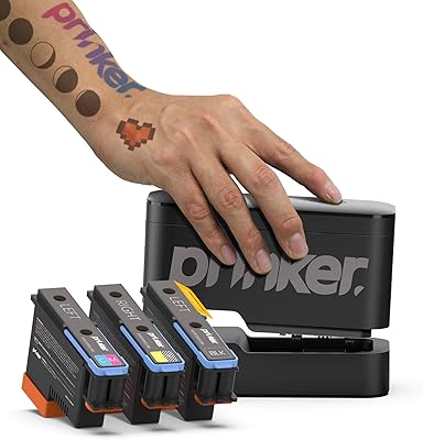 Temporary tattooing machine kit Brenner S personalized temporary instant tattoos with high -end color cosmetics + black ink - compatible with iOS and Android devices.. DIAYTAR Nigeria: Shopping that fits your budget and your schedule.