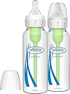 Narrow glass bottle Dr. Brown's, 8 oz/250 ml.. DIAYTAR NIGERIA brings affordable shopping to every Nigerian home with delivery in just 5-8 days.