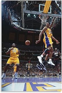 Biaohan Kobe Bryant Back Bass Print Shaquille O'Neal Poster Impressions On Canvas Decorative Painting Wall Mural Home Gift Family Parents Friendly/Non Framed 12x18 inch (30x45 cm).. DIAYTAR NIGERIA provides endless shopping possibilities with affordable prices and prompt delivery service.
