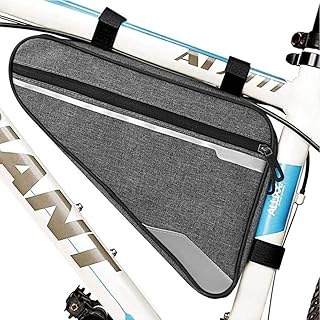 Triangular frame bag for Soya Bike Rangement for mountain accessories.. Your shopping journey simplified with DIAYTAR NIGERIA's vast selection and budget-friendly shipping.