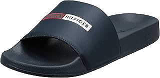 BROIDERY HILFIGER POOL SLIDE TOBOGGAN FOR MEN.. Experience the ease of digital shopping with DIAYTAR NIGERIA's affordable and diverse marketplace.