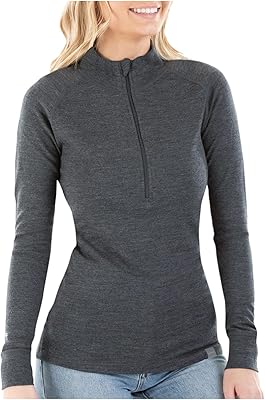 Half-zipped jacket for women 100 % medium weight merino wool 250 g.. Your budget-friendly online marketplace, DIAYTAR NIGERIA delivers a world of products in just 5-8 days.