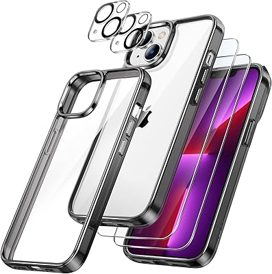 Geetech shell 3-in-1 for iPhone 13 61 inch with two pieces of protector.. From fashion trends to home essentials — find it on DIAYTAR Nigeria.