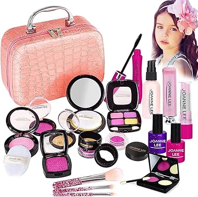 Beauty makeup toy for children, realistic makeup kit, non -toxic cosmetic toy, birthday gift for girls from 3 to 6 years old, role playing, princess dressing (option 3).. DIAYTAR NIGERIA: Nigeria's answer to affordable online shopping with reliable 5-8 day delivery guarantee.