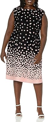 Long london times polka dot dress for women (lot of 1)