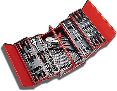 Al Hilal CTB61EU Set of mechanical tools 61 parts in a metal toolbox.. DIAYTAR NIGERIA: Empowering Nigerians with access to affordable products delivered within 8 days.