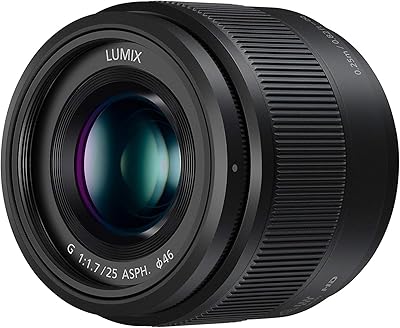 Objective Panasonic Lumix G, 25 mm, F1.7 ASPH, Micro Four Thirds, H-H025K (American black).. DIAYTAR NIGERIA: Where affordability meets variety in Nigeria's most comprehensive online marketplace.