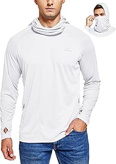 Upf 50+ sun protection hoodie for men, fishing, hiking, light UV protection shirt.. DIAYTAR NIGERIA: Where smart shoppers find everything they need at prices they can afford.