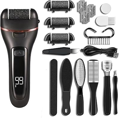 Electric tool for Babyski feet with digital screen to eliminate calli and dead skin.. Shop smart with DIAYTAR NIGERIA, offering a vast product range delivered to your doorstep within a week.