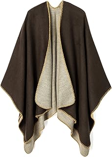 Lindoro scarf open on the front of united color for women wool shawl.. Shop with purpose at DIAYTAR NIGERIA and receive products at unbeatable prices within the week.