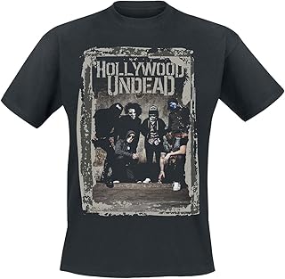 Plastic head t-shirt for Men T-shirt with short sleeves at Cément Hollywood Undead.. DIAYTAR NIGERIA makes quality accessible with low prices and reliable 5-8 day nationwide delivery.