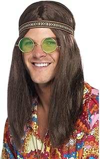 Hippie ensemble for men smiffy with headband, specifications and necklace, brown, hippie for men, brown with headband, specifications and necklace, 28358.. Discover endless shopping possibilities at DIAYTAR NIGERIA, with budget-friendly prices and reliable delivery.