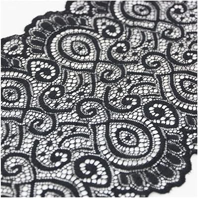 French underwear in elastic lace hollow xbei (color: black).. With DIAYTAR Nigeria, shopping online is easy, affordable, and fast.