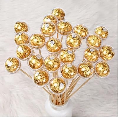 Chocolate bouquet bag and black lollipops (transparent) - 24 pieces.. Don’t wait weeks — DIAYTAR Nigeria delivers your order in just a few days.