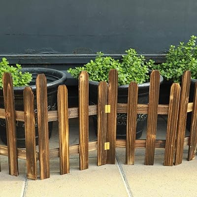 Wooden garden fence Lingwei Wood Fencing Solid Garden Decorative.. Your one-click solution to affordable shopping, DIAYTAR NIGERIA delivers quality products nationwide.