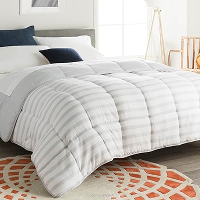 Reversible quota alternative duvet with lineen spa striped stripes with side duvet legs - queen size.. Shop the smart way with DIAYTAR NIGERIA's extensive selection and budget-friendly nationwide delivery.