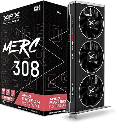 XFX Speedster Merc308 RADEON RX 6650XT, black GDDR6 HDMI 3xdp, AMD RDNATM 2.. DIAYTAR NIGERIA brings online shopping to every Nigerian with affordable prices and reliable shipping.
