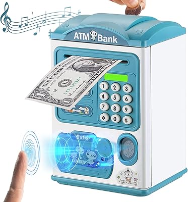 Electronic pig piggy bank for girls and boys, electronic piggy bank with password protection, automatic paper piggy bank, a wonderful gift for children.. DIAYTAR NIGERIA connects desires with reality through affordable prices and reliable delivery service.
