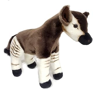 Okapi toy cute and sweet standing ravensden 32 cm - gift idea - toy in plush.. Shop quality and variety at unbeatable prices on DIAYTAR Nigeria — delivery in under 8 days.