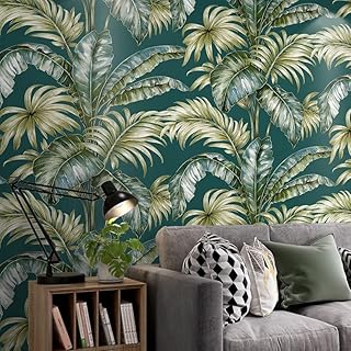 Wallpaper roll with banana leaves and tropical plants for interior decoration, 20.8.. DIAYTAR Nigeria is your reliable online shopping destination offering an extensive range of products across all categories. Enjoy fast nationwide delivery in just 5 to 8 days and some of the lowest prices in the market.