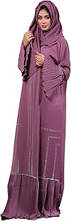 Abaya Violette For Woman With Crystal Stone, Violet, One Size.. Your ideal shopping companion, DIAYTAR NIGERIA offers unmatched variety with delivery within a week.