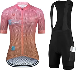 Sets of cycling swimsuits for women, road cycling jerseys, light jerseys, suspenders with panels with padded pockets.. DIAYTAR NIGERIA: Bringing quality products to every Nigerian home at prices everyone can afford.