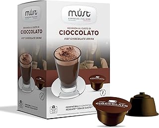 MAST 16 Chocolate Capsules Fondant Self-Protectors in 100% recyclable plastic, package of 16 capsules compatible with machine Dolce Gusto, made in Italy.. Wide range, low cost, fast delivery — that’s DIAYTAR Nigeria.