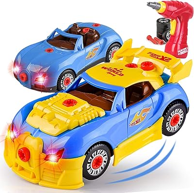 Toys to disassemble for children Liberty Imports | Build your own race truck set | realistic sounds and lights with tools and electric drill (main car).. Shop the future with DIAYTAR NIGERIA - thousands of products, unbeatable prices, delivery within a week.