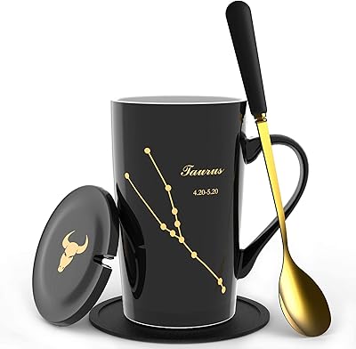 Full CCI - Set of Creative Constellation Creative Constellation of 15 OZ, Improved tea cup for cocoa, water and milk juice (bull - black).. Nigeria's fastest-growing e-commerce site offers unbeatable prices and delivery within 8 days.