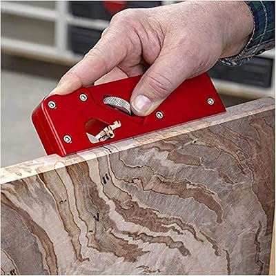 Mini manual plane to cut the edges, sharpener for woodworking, manual tools to cut the edges/coating/chamfer, red, red.. DIAYTAR NIGERIA delivers on convenience and affordability with our reliable nationwide shipping.