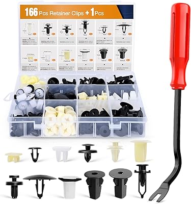 Goo ACC 166 Parts Anchor Clips and car screw rings - 12 most popular sizes and applications for GM, Toyota, Honda, Nissan, Mazda - Additional Fixing Extractor.. Experience DIAYTAR NIGERIA, where extensive product variety meets pocket-friendly prices and reliable delivery.