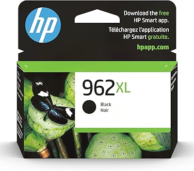 Original black ink cartridge HP 962xl high -yield | Works with HP Officejet Series 9010, HP Officejet Pro Series 9010, 9020 series | Eligible moment Ink | 3Ja03an.. DIAYTAR NIGERIA brings the marketplace to your home with budget-friendly prices and nationwide delivery.