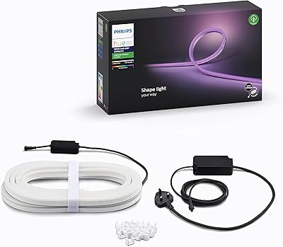 Intelligent exterior luminous strip Philips Hue with white and colorful atmosphere.. DIAYTAR NIGERIA makes quality accessible with low prices and reliable 5-8 day nationwide delivery.