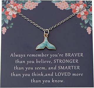 Kuiyai Whale tail necklace, gift for dolphins lovers, message card, BFF gift, blue whale, Valentine's Day gift for women.. Browse, shop, and receive — DIAYTAR Nigeria keeps it simple.