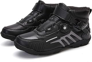 Motorcycle boots bottas breathtacks in breathable and microfiber leather for motorcycle, black 47