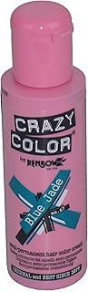 Crazy Color by Rainbow Coloring Crème Semi-Permanente Bleu Jade, 100 ml.. DIAYTAR NIGERIA delivers happiness in 5-8 days with our affordable and diverse product range.