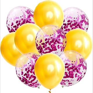 Birthday balloons for boys, 10 pieces/set of 12 inch latex balloons with confetti for decoration of wedding festival burial of young girl, style 15.. Everything you need is just a click away with DIAYTAR Nigeria — shop now and receive your order in days.