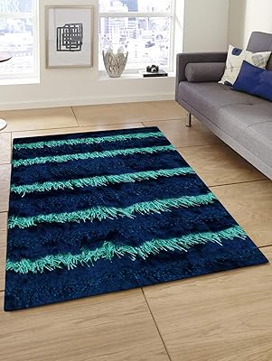 Story at home non -slip carpet set, dark blue, 91 cm x 152 cm, AC1406.. DIAYTAR NIGERIA brings affordable shopping to every Nigerian home with delivery in just 5-8 days.